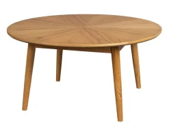 QUARTIER Couchtisch rund FABIO 80 cm Eiche