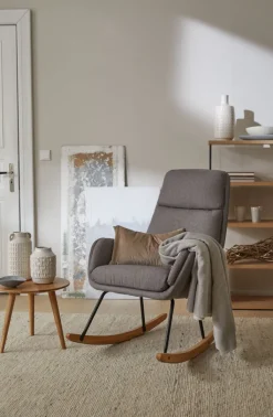 QUARTIER Couchtisch rund KILIAN 45 cm Wildeiche massiv