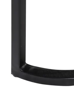 QUARTIER Couchtisch Set TEATIME 3-tlg. schwarz/silber