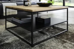 QUARTIER Couchtisch TILDA 75x75 cm Eiche massiv