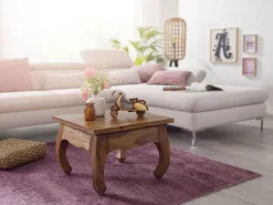 Couchtisch 60x60x40 cm braun