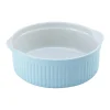 CreaTable Auflaufform rund PASTELL KITCHEN blau