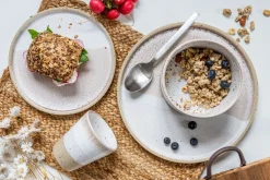 CreaTable Becher COSMOS weiß