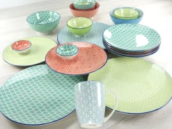 CreaTable Dipschale MEDITERRAN 4er Set 11,5 cm blau