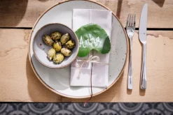 CreaTable Dipschale NATURE COLLECTION sandbeige