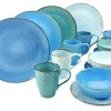 CreaTable Kombiservice NATURE COLLECTION AQUA 16-teilig blau