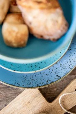 CreaTable Kombiservice NATURE COLLECTION AQUA 16-teilig blau