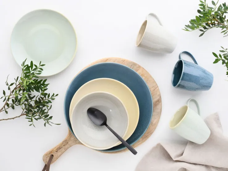 CreaTable Kombiservice NATURE COLLECTION REACTIVA AQUA 16-teilig