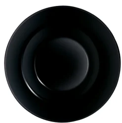 CreaTable Pastateller ITALIEN PARTY 29 cm Glas schwarz