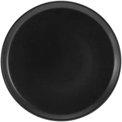 CreaTable Pizzateller XL MANHATTAN 6er Set 33 cm schwarz