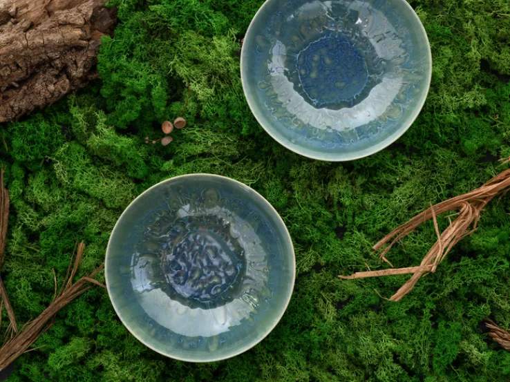 CreaTable Salatschüssel YUKI 24 cm Hochwertiges Steinzeug