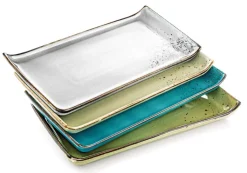 CreaTable Servierplatte NATURE COLLECTION dunkelblau