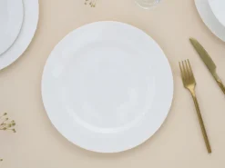 CreaTable Speiseteller FLEUR ROYAL 6er Set creme weiß