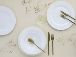 CreaTable Tafelservice FLEUR ROYAL 12-teilig creme weiß