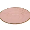 CreaTable Untertasse NATURE COLLECTION 6er Set rosa