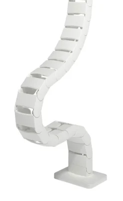 dataflex Kabelführung Kunststoff weiß