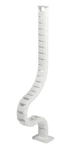 dataflex Kabelführung Kunststoff weiß