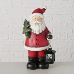 Deko Weihnachtsmann FIGUR GUSTY Eisen 20 x 17 x 39,5 cm