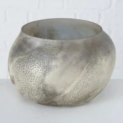 Dekoschale AYENT 15 cm grau