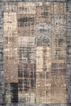 Designerteppich PABLO 155 x 230 cm grau/beige