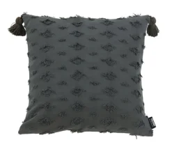 DONE Kissenhülle LUISE 45 x 45 cm anthrazit
