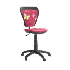 Nowy Styl Drehstuhl Pink/Motiv Schmetterlinge