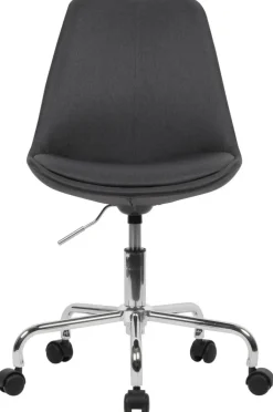 Drehstuhl schwarz/ silberfarbig