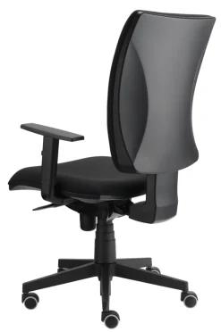 Drehstuhl SOLID I 64 x 119 x 64 cm schwarz