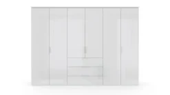 Drehtürenschrank DIOSO 301 x 226 cm weiß