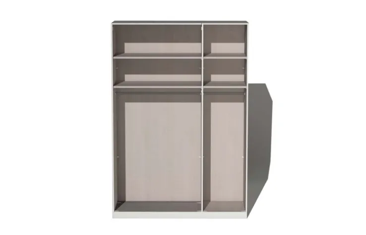 Drehtürenschrank MERAN braun