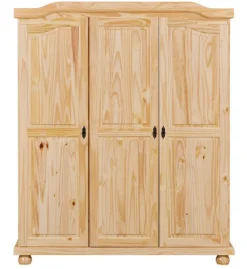 Drehtürenschrank NICOLAS 150 x 180 cm braun