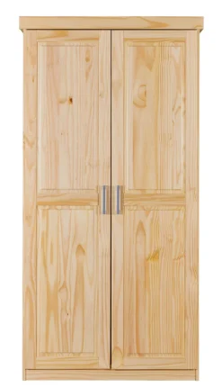 Drehtürenschrank VINCENT 95 x 190 cm braun