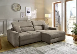 QUARTIER Ecksofa LENNOX taupe