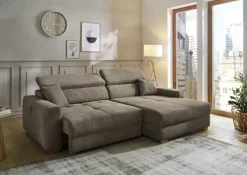 QUARTIER Ecksofa LENNOX taupe