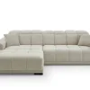 QUARTIER Ecksofa MACON 195 x 301 cm Cord beige