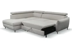 QUARTIER Ecksofa OSCAR 212 x 253 cm grau