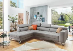 Ecksofa REEVE F 220 x 293 cm grey