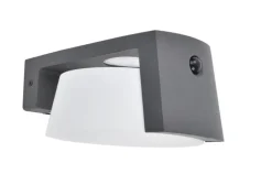 ECO-LIGHT LED Solar Außenwandleuchte MOON B anthrazit