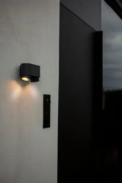 ECO-LIGHT Retrofit LED Außenwandleuchte CYPRES anthrazit