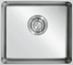 Einbauspüle KANIS silberfarbig