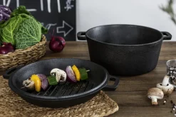 ELO mit Freude kochen! ELO Brottopf 26 cm Gusseisen schwarz