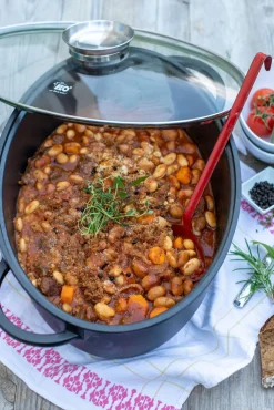 ELO mit Freude kochen! ELO Bräter ALUCAST 7 l Aluminiumguss schwarz