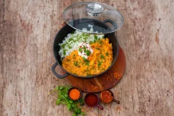 ELO mit Freude kochen! ELO Servierpfanne ALUCAST 28 cm rund schwarz