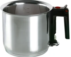 ELO mit Freude kochen! ELO Simmertopf 1500 ml Metall silber