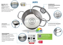 ELO mit Freude kochen! ELO Topf-Set JASPIS 5-teilig Edelstahl