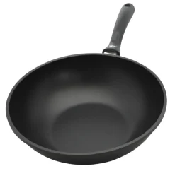 ELO mit Freude kochen! ELO Wokpfanne ALUCAST 28 cm schwarz Aluminiumguss