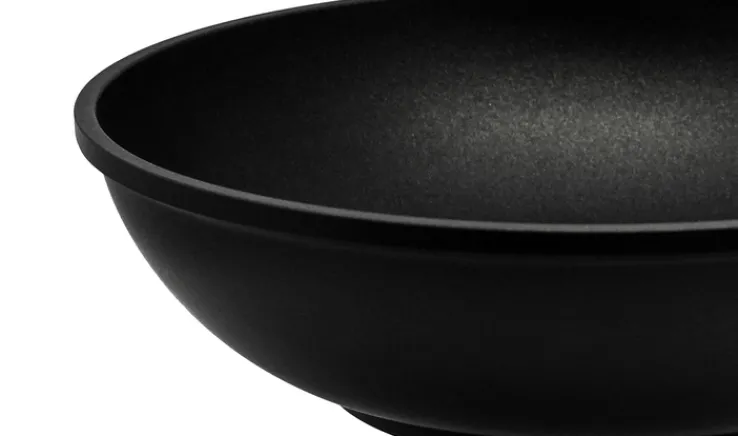 ELO mit Freude kochen! ELO Wokpfanne ALUCAST 28 cm schwarz Aluminiumguss