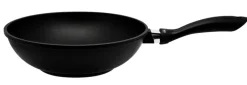ELO mit Freude kochen! ELO Wokpfanne ALUCAST 28 cm schwarz Aluminiumguss