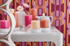 ENGELS KERZEN Kerzenständer FONDO 11 cm weiß