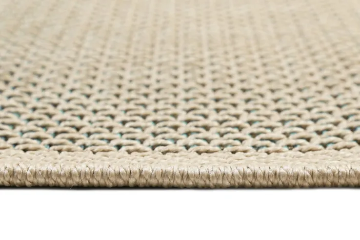 ESPRIT Outdoorteppich MIDLAND 120 x 170 cm beige/türkis